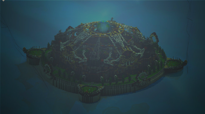 霜-圆形的皇官建筑物-为服主提供各种服务器教程、插件、MOD、软件资源，建站服务等。Minecraft-资源网