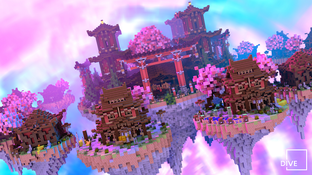 东方天际争霸地图-Oriental Skywars Map-为服主提供各种服务器教程、插件、MOD、软件资源，建站服务等。Minecraft-资源网