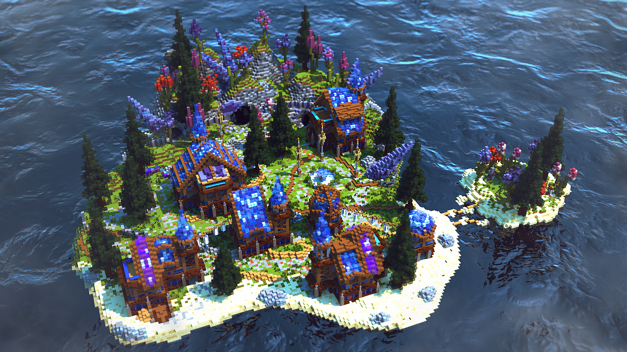 水晶岛PVP竞技场-PVP-为服主提供各种服务器教程、插件、MOD、软件资源，建站服务等。Minecraft-资源网