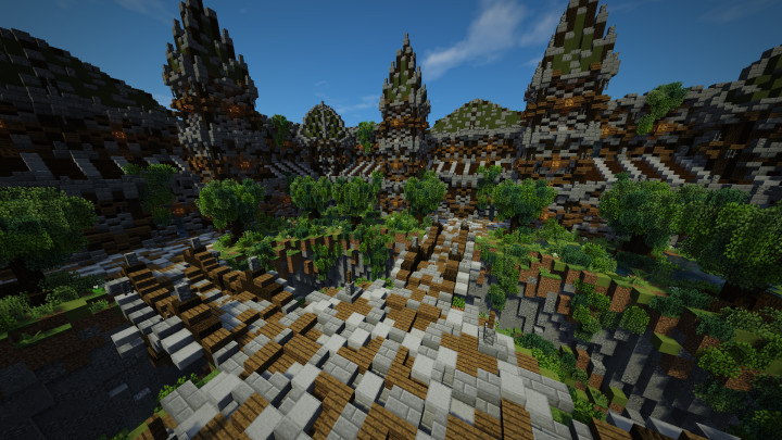 我的世界中型主城出生点-为服主提供各种服务器教程、插件、MOD、软件资源，建站服务等。Minecraft-资源网