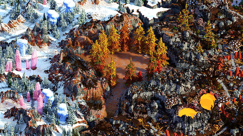 火区和冰区-Fire & Ice Warzone-为服主提供各种服务器教程、插件、MOD、软件资源，建站服务等。Minecraft-资源网