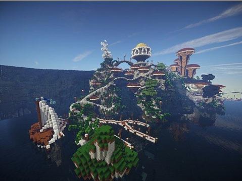 【地图资源】[未测试]盘古皇城 主城地图-为服主提供各种服务器教程、插件、MOD、软件资源，建站服务等。Minecraft-资源网