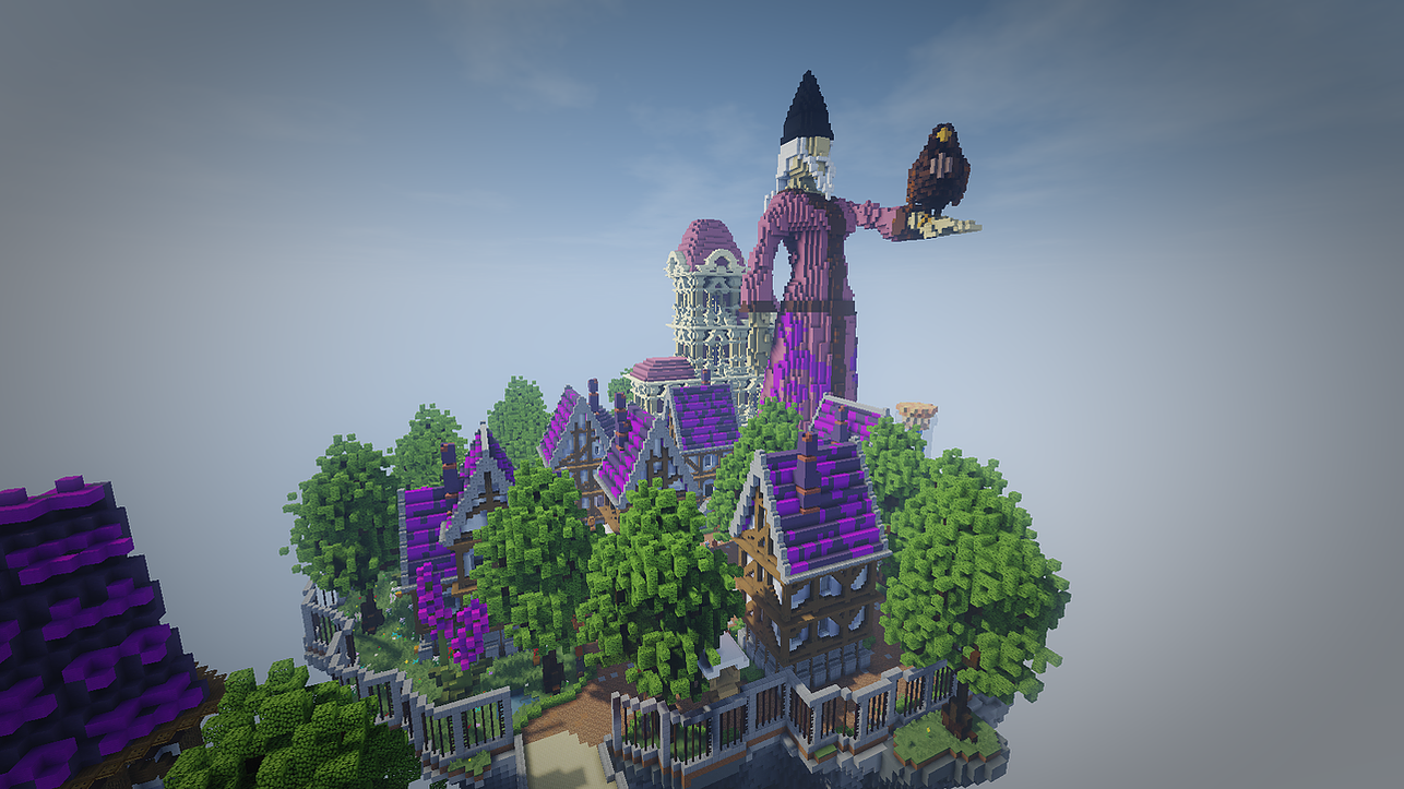 我的世界巫师天空地图-为服主提供各种服务器教程、插件、MOD、软件资源，建站服务等。Minecraft-资源网