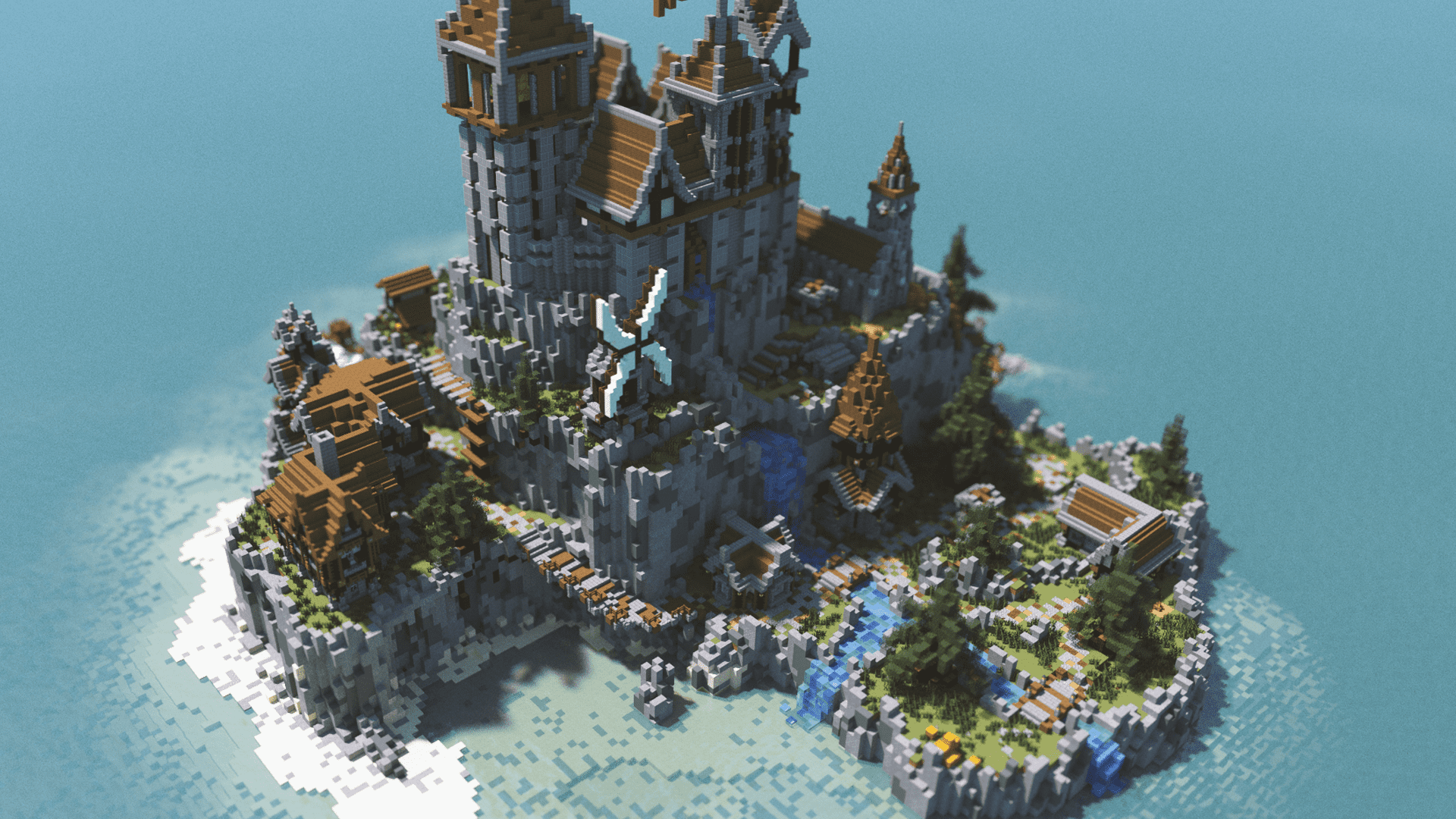 中世纪城堡岛中心-Medieval-为服主提供各种服务器教程、插件、MOD、软件资源，建站服务等。Minecraft-资源网