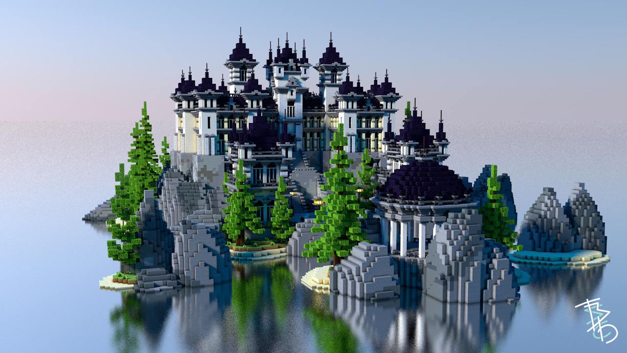 悬崖峭壁上的宫殿-PALACE ON CLIFFS-为服主提供各种服务器教程、插件、MOD、软件资源，建站服务等。Minecraft-资源网