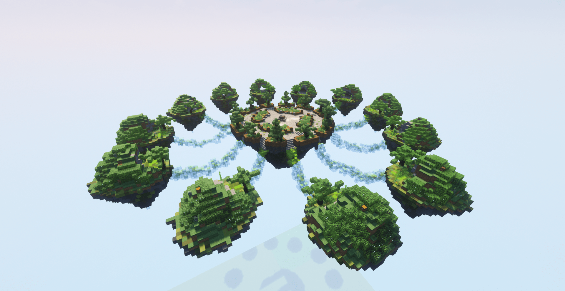 天空岛屿主题地图-为服主提供各种服务器教程、插件、MOD、软件资源，建站服务等。Minecraft-资源网