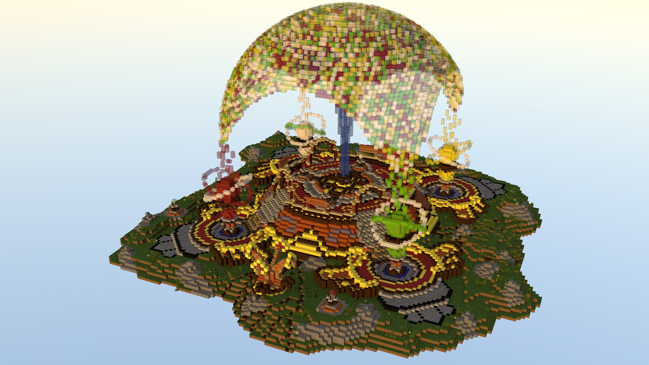 【地图资源】[已测试]魔法主城-为服主提供各种服务器教程、插件、MOD、软件资源，建站服务等。Minecraft-资源网