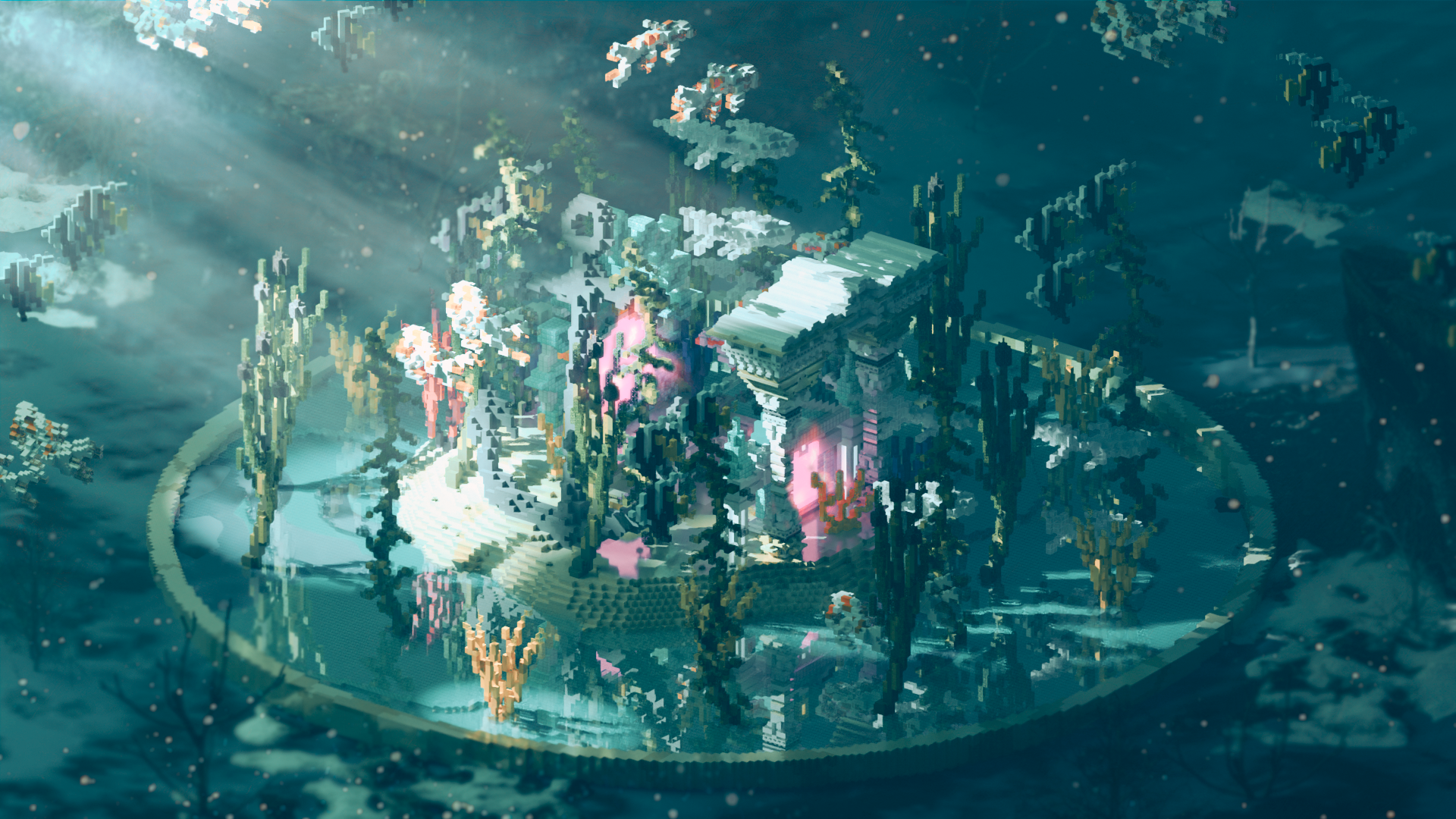 【地图资源】[已测试]水生生物生成主城-为服主提供各种服务器教程、插件、MOD、软件资源，建站服务等。Minecraft-资源网