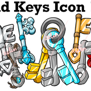 【贴图资源】15个宝箱钥匙和箱子的图标-为服主提供各种服务器教程、插件、MOD、软件资源，建站服务等。Minecraft-资源网